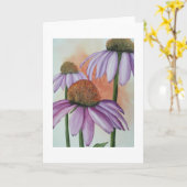 Coneflowers Kaart (Gele Bloem)