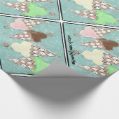 Conehead Heaven Ice Cream wrappapier! Cadeaupapier (Hoek)