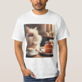 Conejito Dulce Desayuno T-shirt (Voorkant)