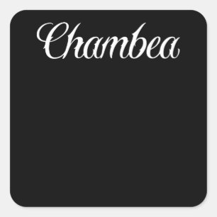 Conejo Chambea Bunny Soy Por Acostumbre Trap Vierkante Sticker