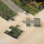 Conestoga-wagen bij Scottsbluff National Legpuzzel (Zijkant)