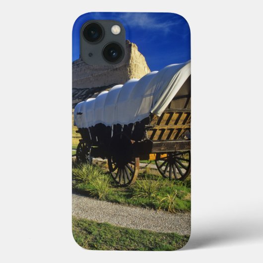 Conestoga wagon at Scottsbluff National Case-Mate iPhone Case (Achterkant)
