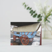 Conestoga Wagon Briefkaart (Staand voorkant)