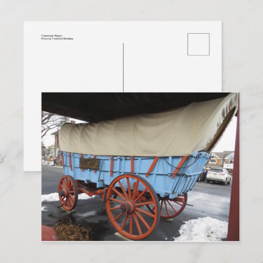 Conestoga Wagon Briefkaart (Voorkant / Achterkant)