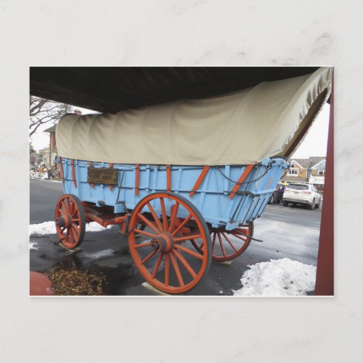 Conestoga Wagon Briefkaart (Voorkant)