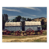 Conestoga Wagons Foto Afdruk (Voorkant)