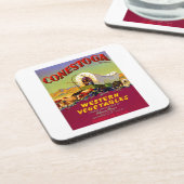 Conestoga Westerne groenten Bier Onderzetter (Linkerzijde)