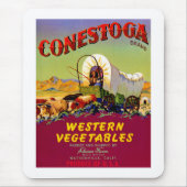 Conestoga Westerne groenten Muismat (Voorkant)
