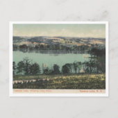 Conesus Lake NY, Long Point Uitzicht 1905 Briefkaart (Voorkant)