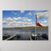 Conesus Lake Poster (Voorkant)