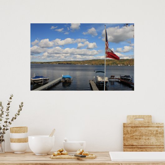 Conesus Lake Poster (Keuken)