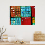 Conex in Irak Poster (Keuken)