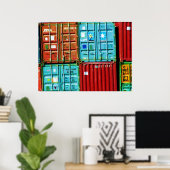 Conex in Irak Poster (Thuiskantoor)