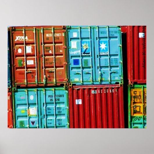 Conex in Irak Poster (Voorkant)