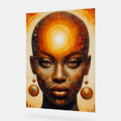 Conexión Cósmica Acryl Bord (Hoek)