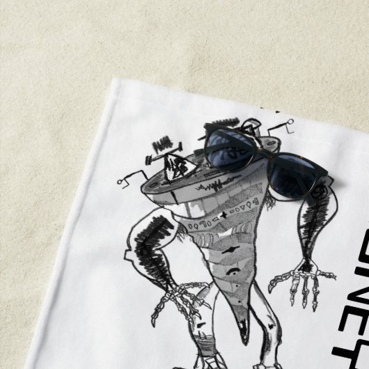 Coney Beach handdoek (In situ)