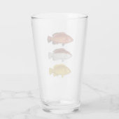 Coney Grouper Drink Glass Glas (Achterkant)