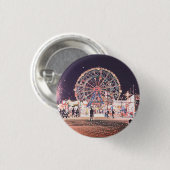 Coney Island Amusement Ronde Button 3,2 Cm (Voorkant /achterkant)
