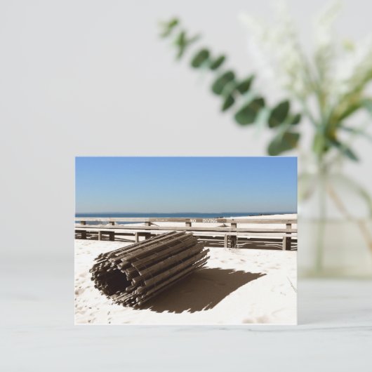 Coney Island Beach, NY Briefkaart (Staand voorkant)