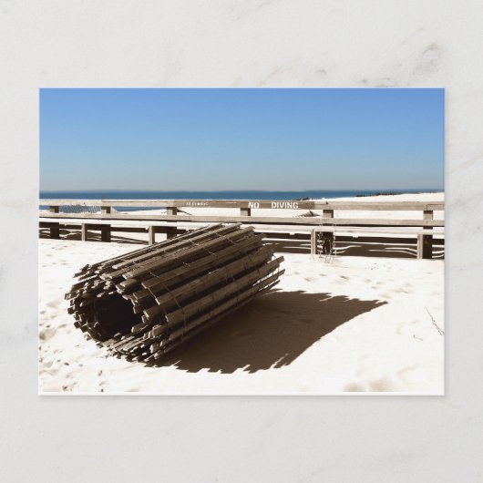 Coney Island Beach, NY Briefkaart (Voorkant)