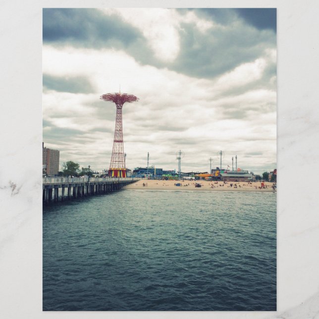 Coney Island Beach Panorama (Voorkant)
