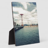 Coney Island Beach Panorama Fotoplaat (Zijkant)