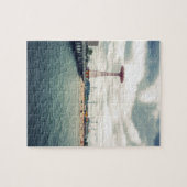Coney Island Beach Panorama Legpuzzel (Horizontaal)