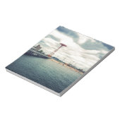 Coney Island Beach Panorama Notitieblok (Linkerzijde)