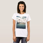 Coney Island Beach Panorama T-shirt (Voorkant volledig)