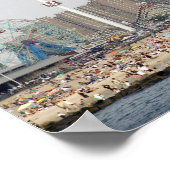Coney Island Beach Poster (Hoek)