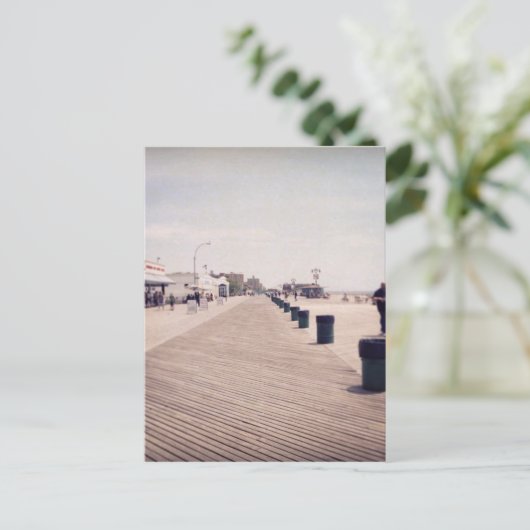 Coney Island Boardwalk Briefkaart (Staand voorkant)