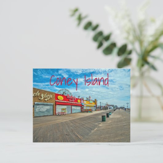 Coney Island Briefkaart (Staand voorkant)