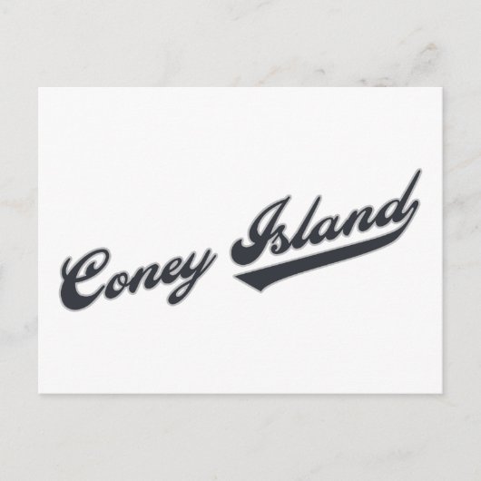 Coney Island Briefkaart (Voorkant)
