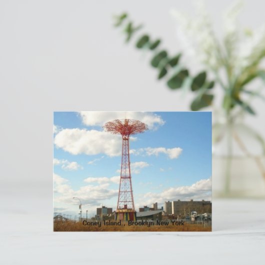 Coney Island Briefkaart (Staand voorkant)