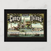 Coney Island Briefkaart (Voorkant)