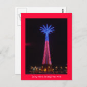 Coney Island Briefkaart (Voorkant / Achterkant)