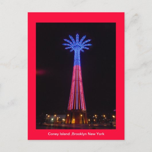 Coney Island Briefkaart (Voorkant)