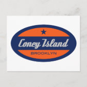 Coney Island Briefkaart (Voorkant)