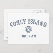 Coney Island Briefkaart (Voorkant / Achterkant)