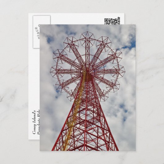 Coney Island Briefkaart (Voorkant / Achterkant)