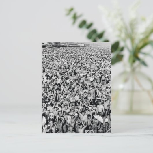 Coney Island Bright Beach Briefkaart (Staand voorkant)