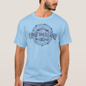 Coney Island Brooklyn New York Retro America T-shirt (Voorkant)