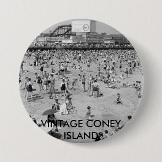CONEY ISLAND-BUTTON RONDE BUTTON 7,6 CM
