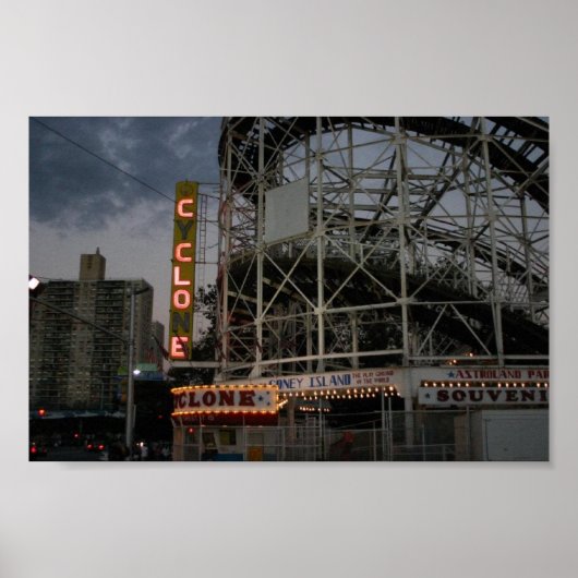 Coney Island Cyclone Poster (Voorkant)