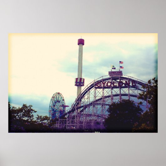 Coney Island Cyclone Poster (Voorkant)