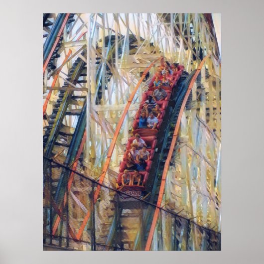 Coney Island Cyclone Poster (Voorkant)