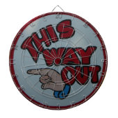 Coney Island Dart Board Dartbord (Voorkant)