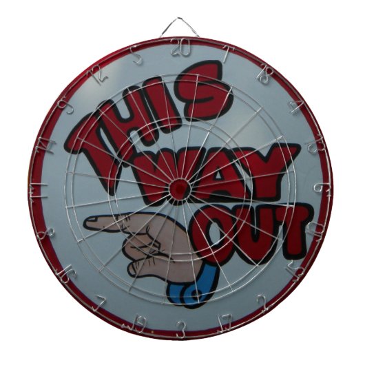 Coney Island Dart Board Dartbord (Voorkant)