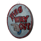 Coney Island Dart Board Dartbord (Voorkant Rechts)