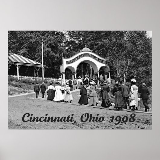 Coney Island Entrance Poster (Voorkant)